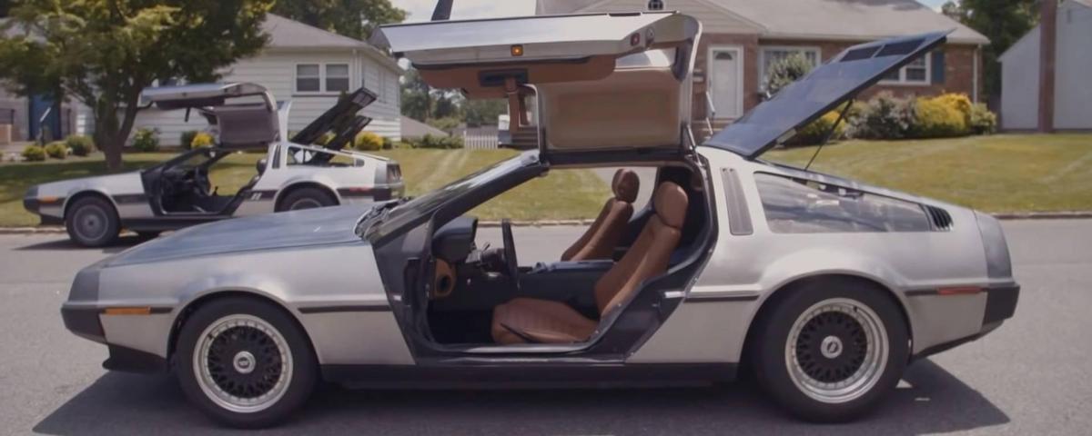 Watch: Man custom-builds world's only four-seater DeLorean