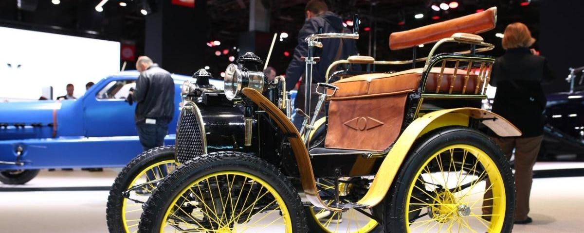 Renault's first ever car attends Paris Motor Show