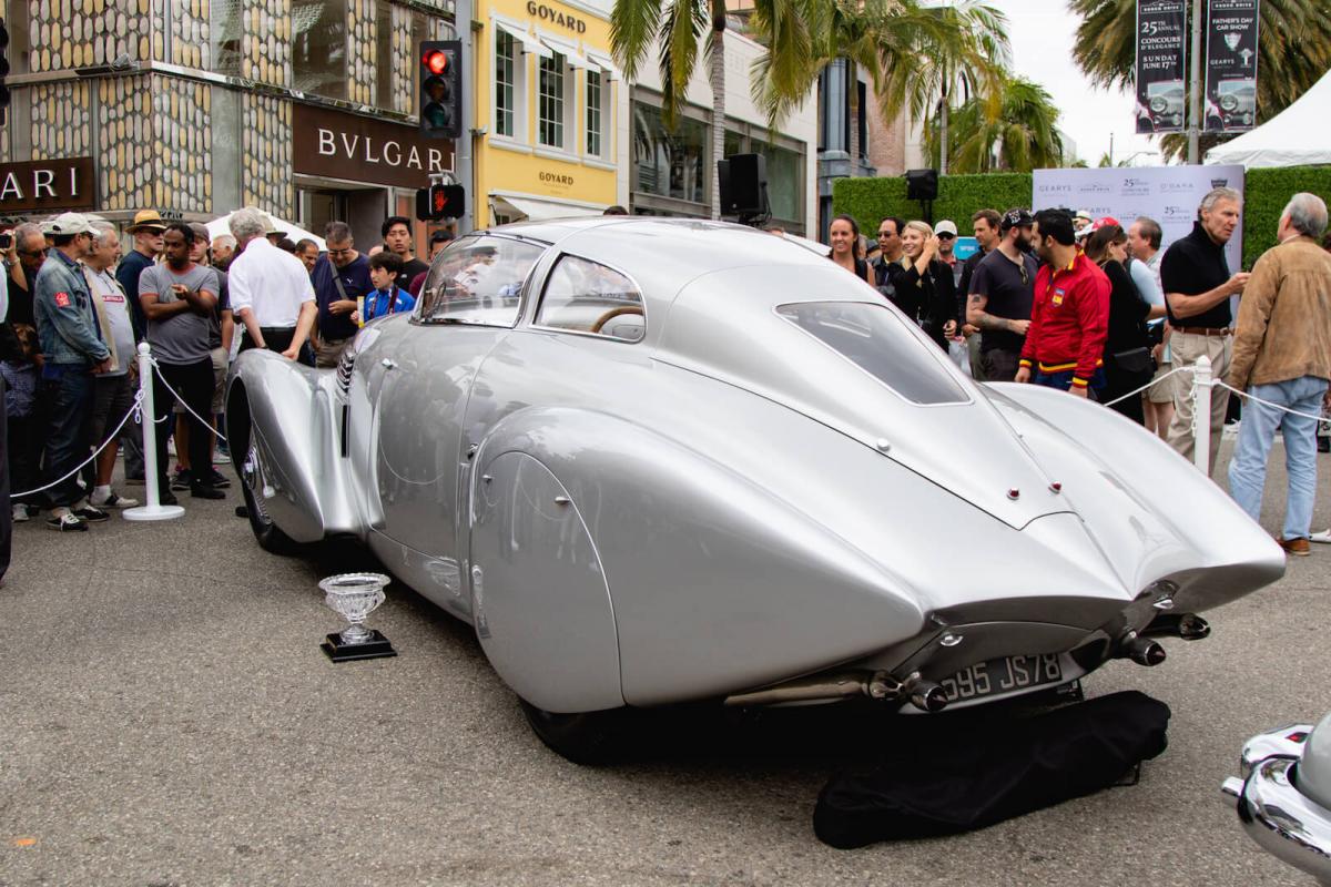 1938 Hispano-Suiza takes Rodeo Drive Concours victory