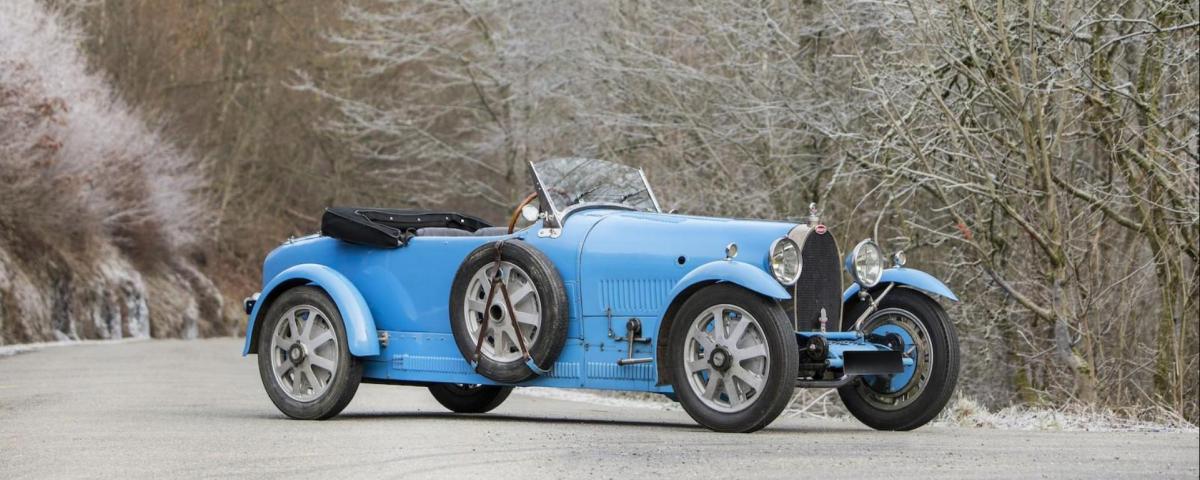 The 1928 Bugatti Type 43 owned by a duty-dodging Prince