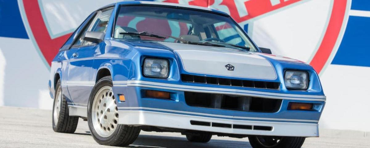 This is Carroll Shelby's personal 1983 Dodge Shelby Charger