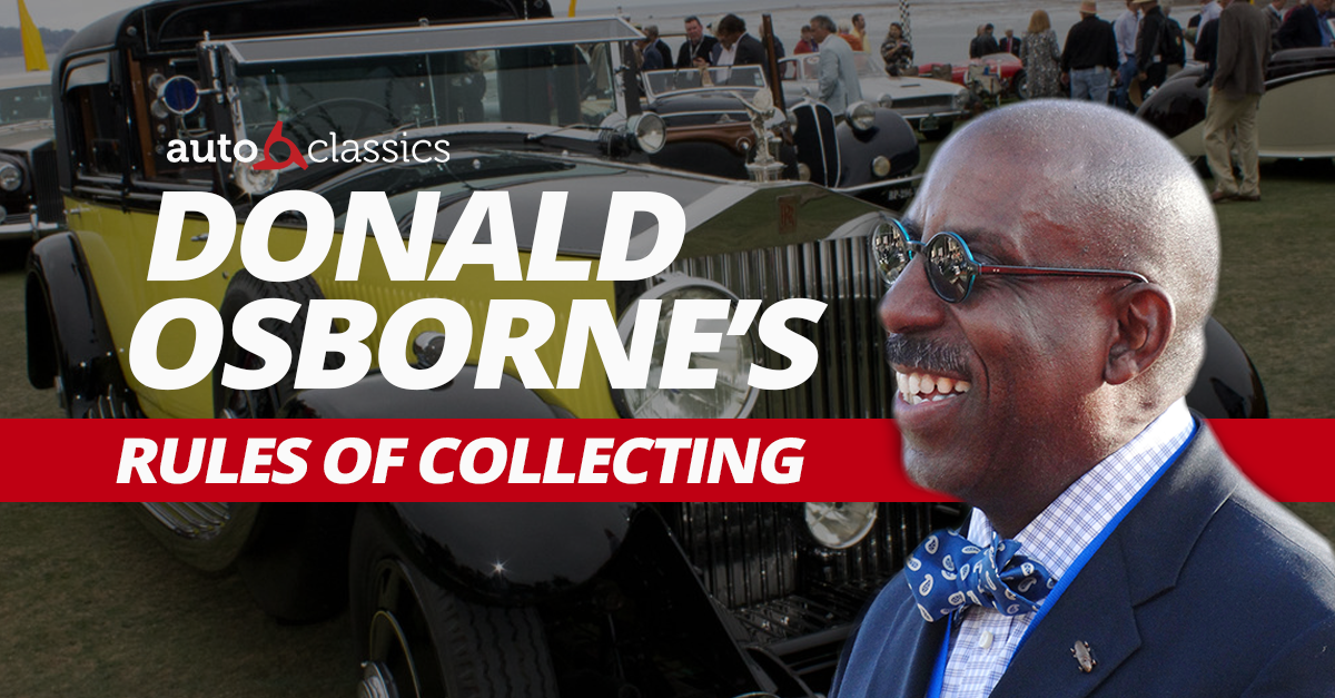 Donald Osborne's Rules of Collecting: Part 1