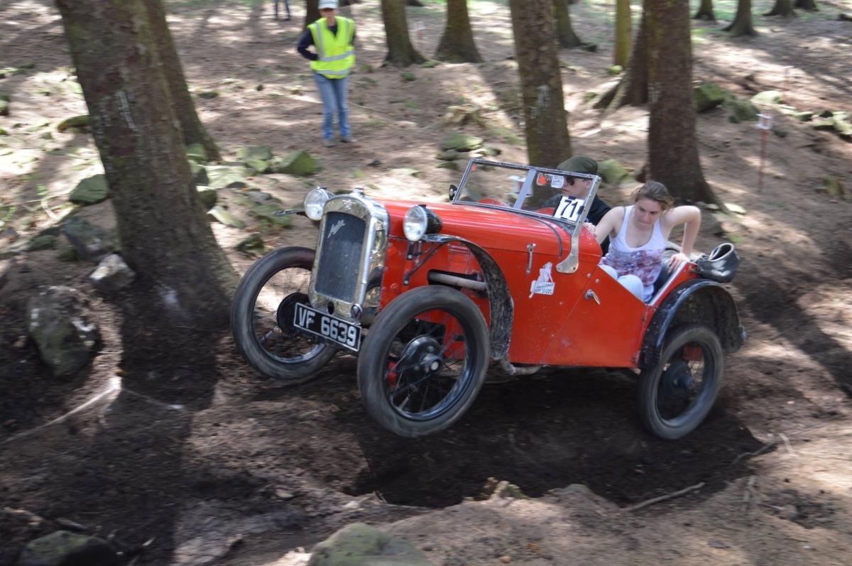 Trialling in an Austin Seven