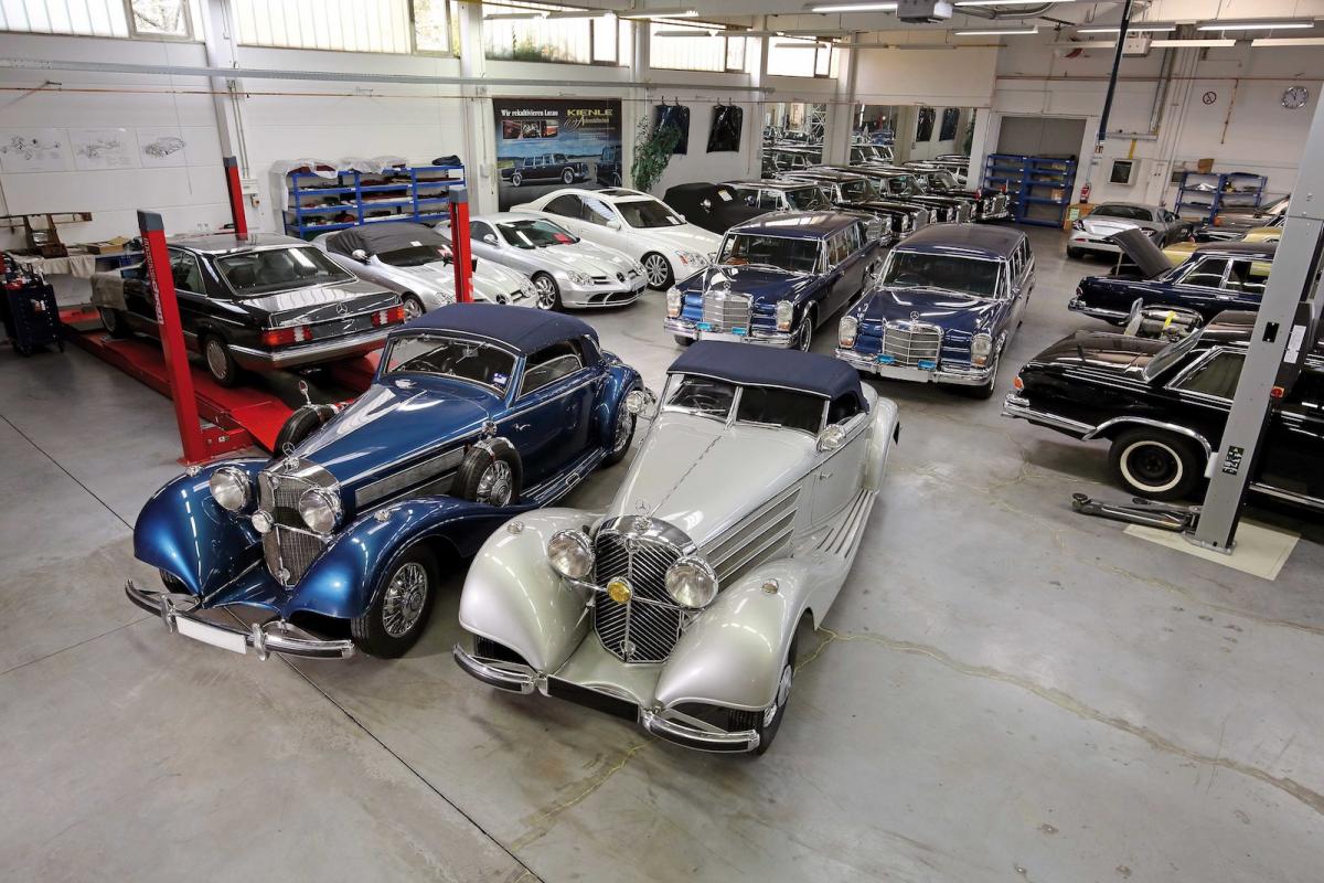 Mercedes specialist receives four cars from Asian royal family