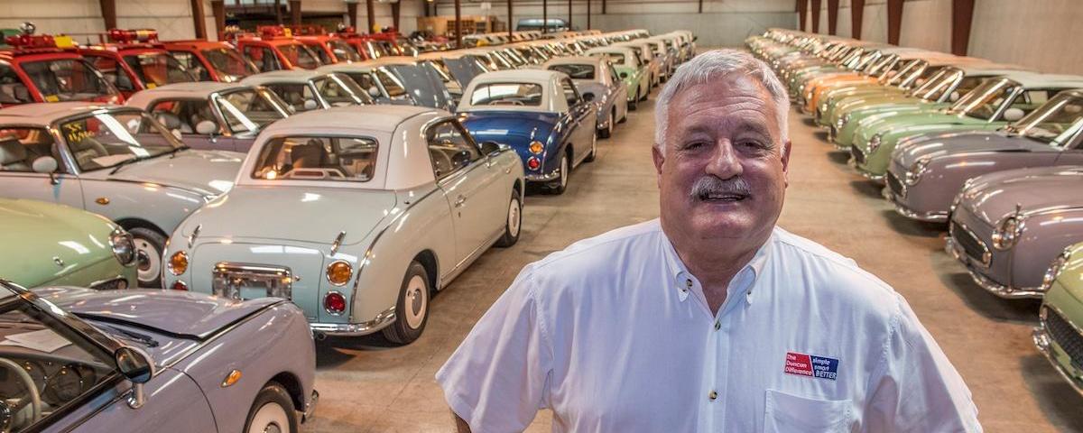 The American car dealer with 700 Japanese classics