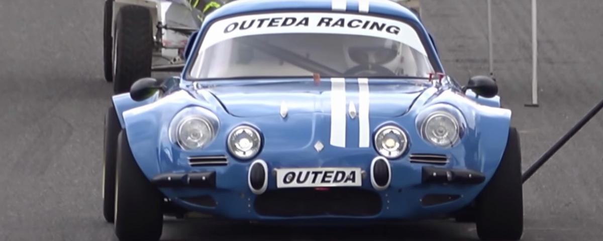 This crazy Alpine A110 might be the ultimate hillclimb car