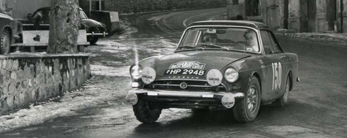 Sunbeam Tiger with Monte Carlo Rally pedigree heads for Paris