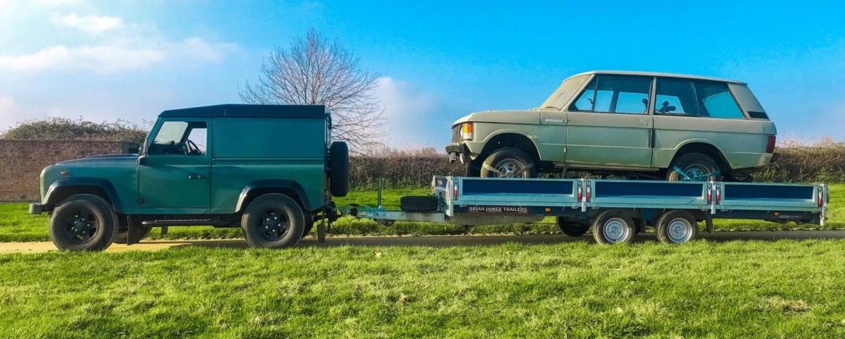 Rare 1973 Suffix B Range Rover project surfaces on eBay
