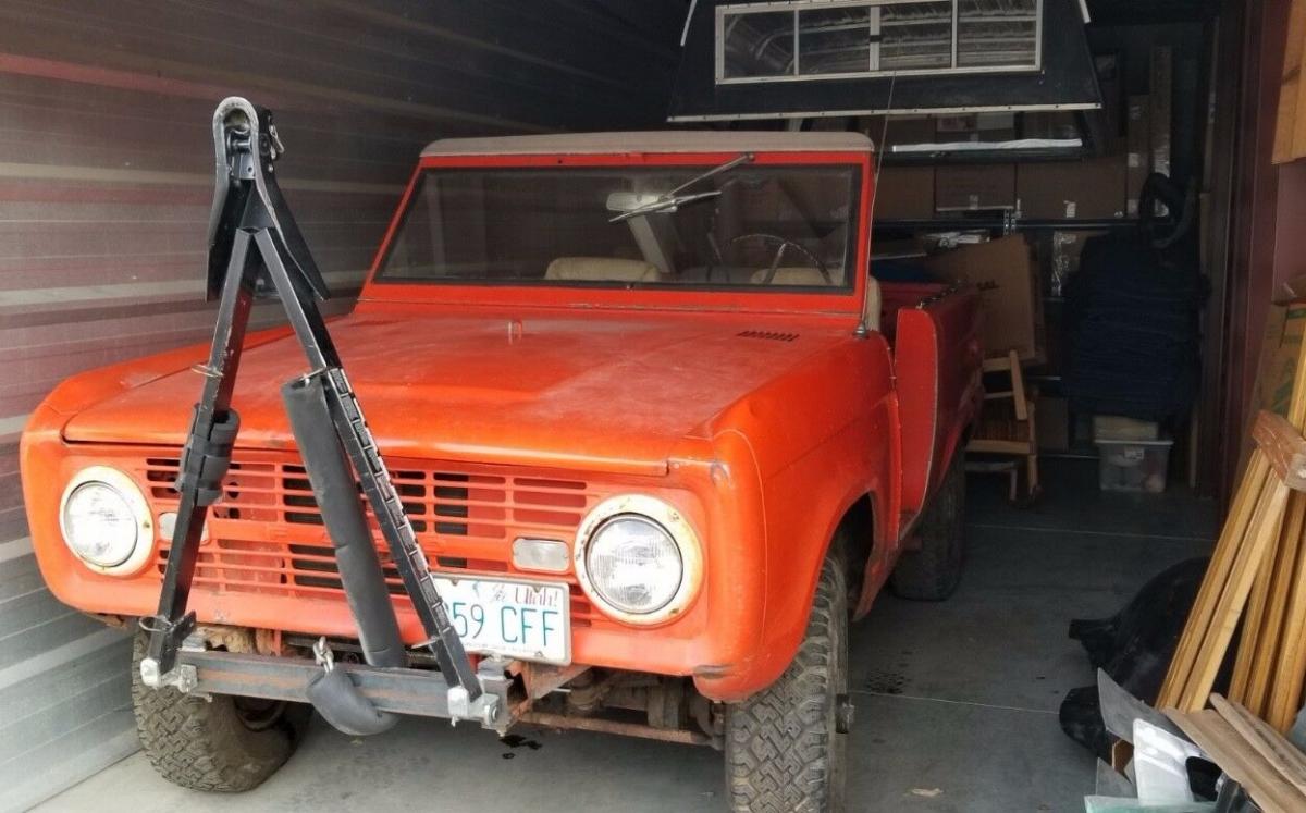Genuine Barn Find Ford Bronco Roadster With 289ci V8 For Sale