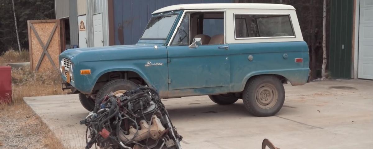 Watch: Ford Bronco fleet hidden in Alaskan outback