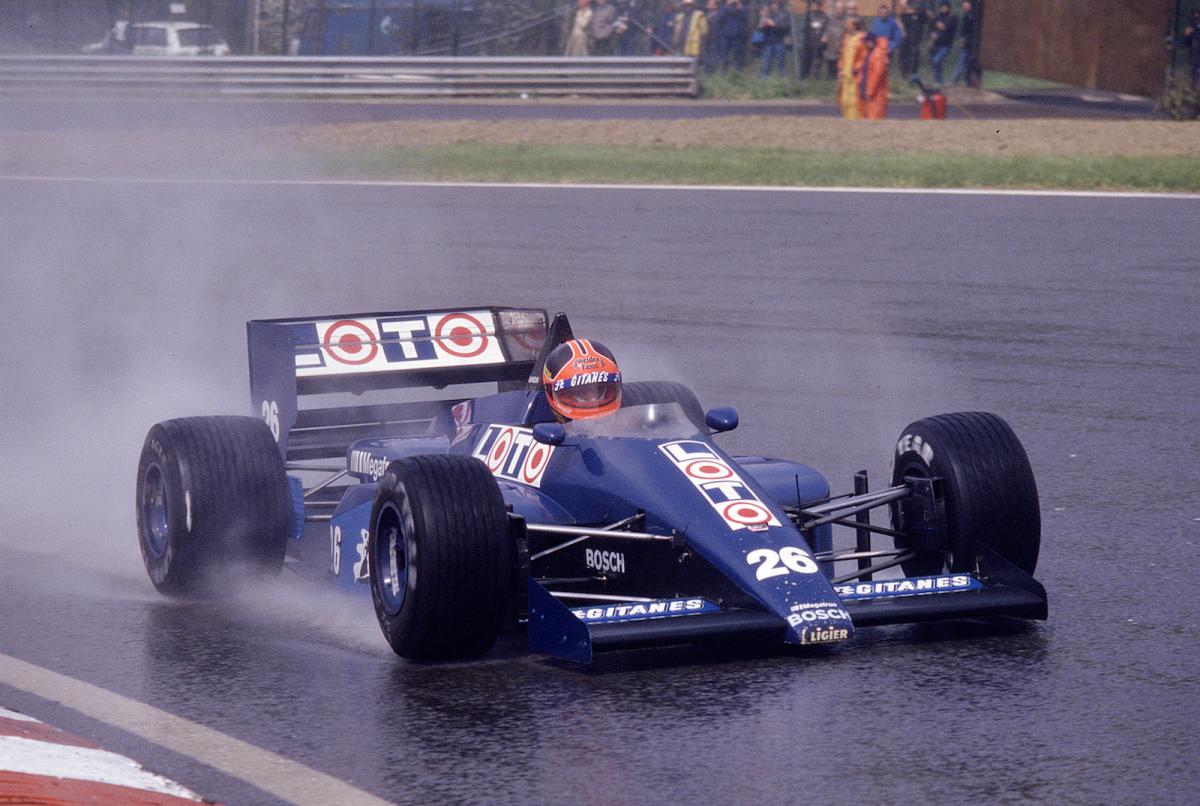 Piercarlo Ghinzani's Formula 1 struggles