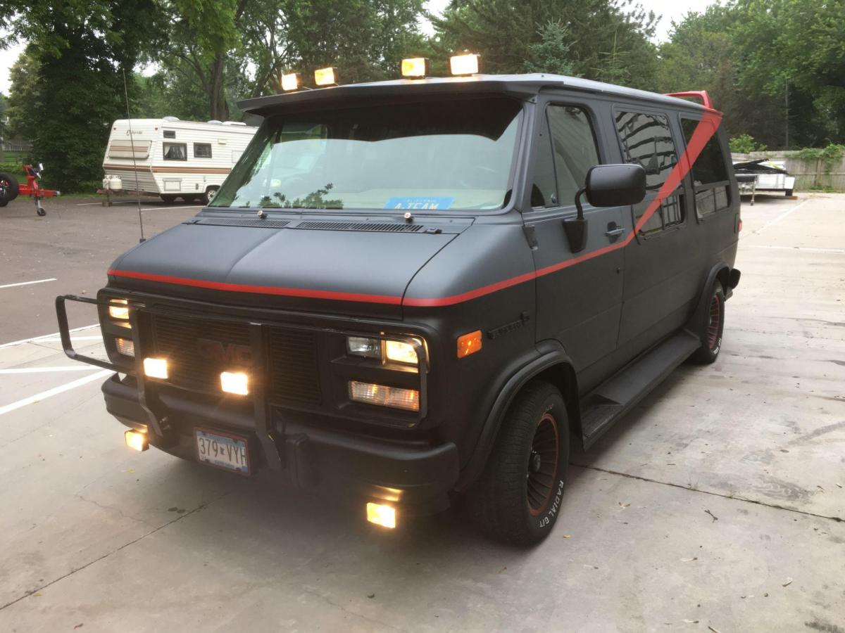 Buy your own A-Team replica GMC van