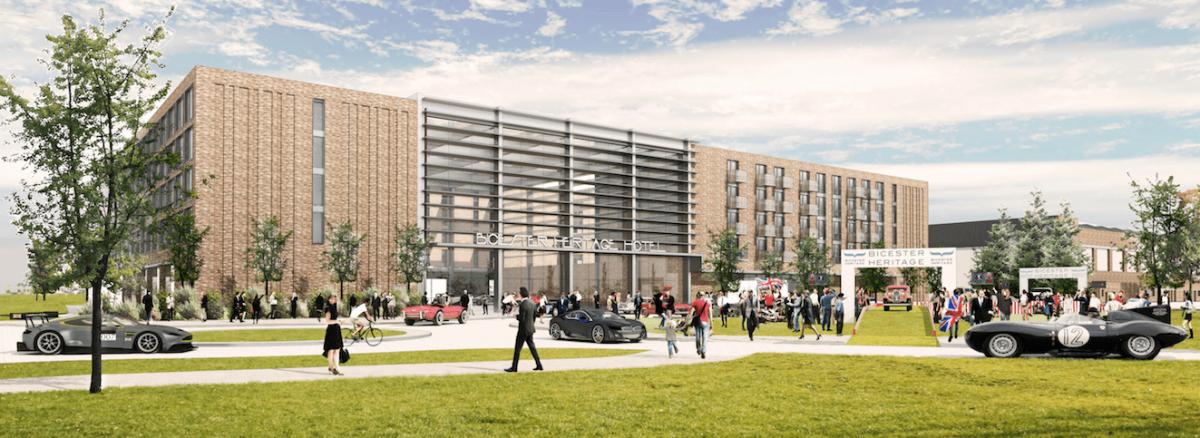 The ultimate car enthusiasts' hotel coming to Bicester Heritage