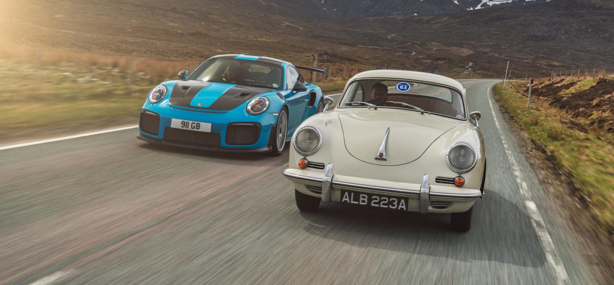 Porsche 356 and GT2 RS; driving the past and the present