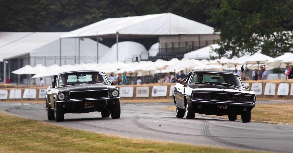 Goodwood recreates iconic Bullitt car chase scene