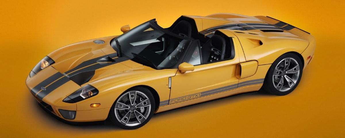 The convertible Ford GT that time forgot