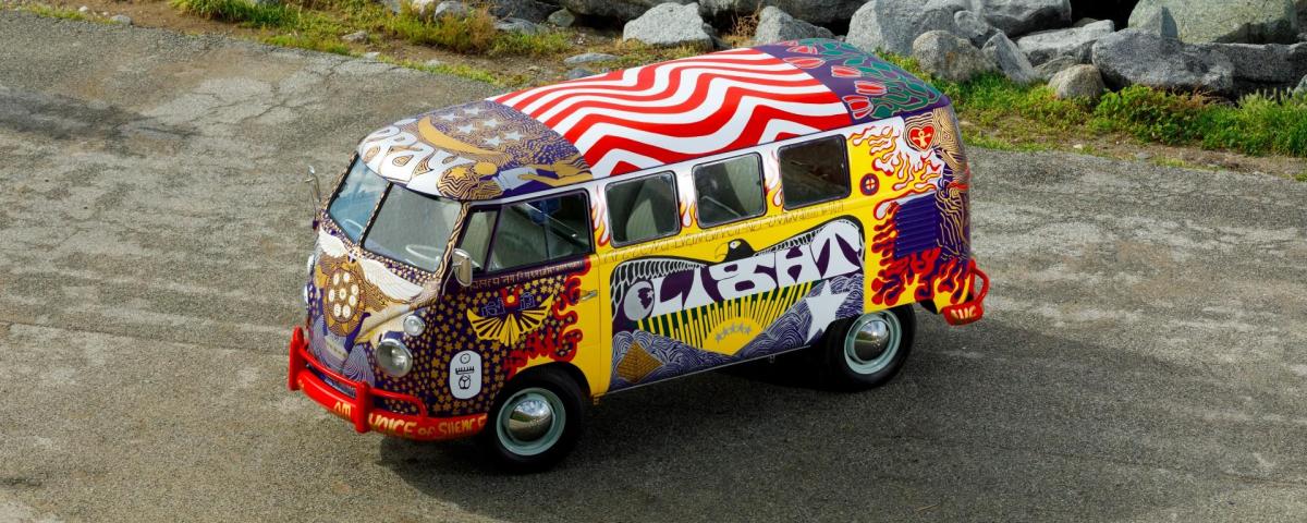 Woodstock's Iconic Volkswagen 'Light' Bus Returns!