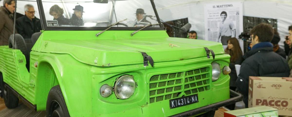 Citroën Méhari involved in mafia murder set for display in Padua