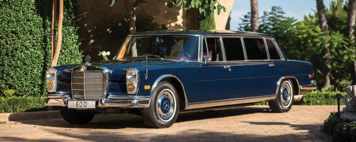 Rule the road with an iron fist via this Mercedes Pullman