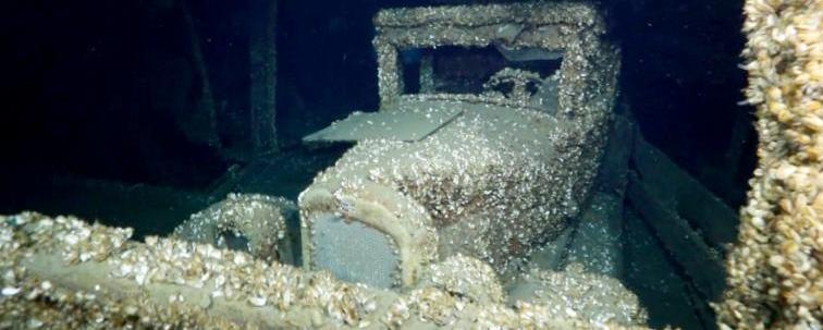 Classic 1920s Chevrolet found in Canadian shipwreck