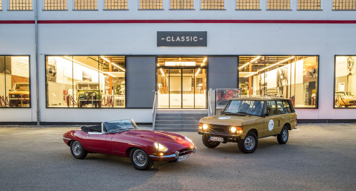 Check out Jaguar Land Rover Classic's new German HQ. Wow!