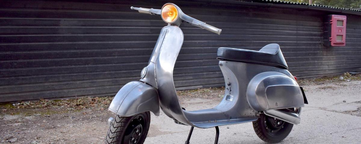 Bare-metal restomod Vespa might be the coolest scooter ever