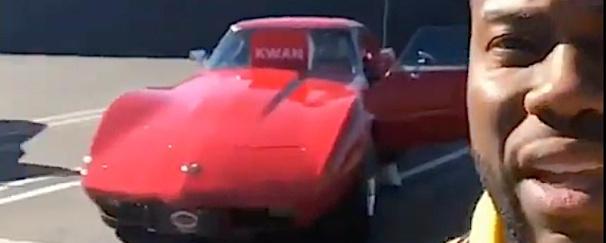 Kevin Hart has bought classic muscle cars for his tour crew