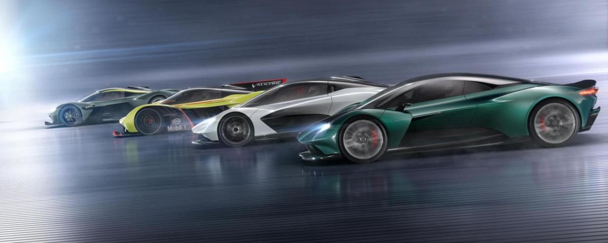 Aston Martin's Brexit Beating Fantastic Four Supercars