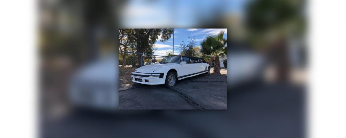 This Classic Porsche 930 Limo is a White Elephant
