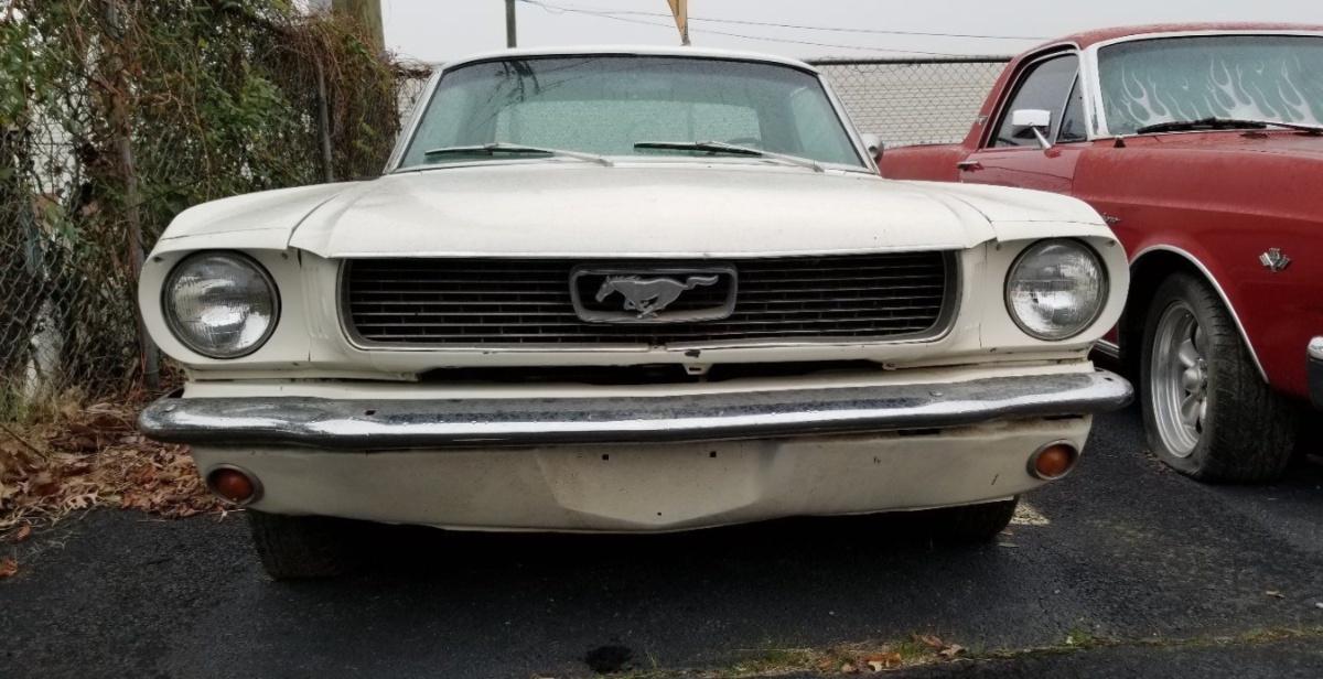 This 1966 Ford Mustang hasn’t seen sunlight in 30 years
