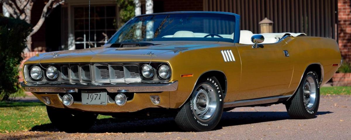 Buy this one-of-five Six Pack 1971 Plymouth Cuda Convertible