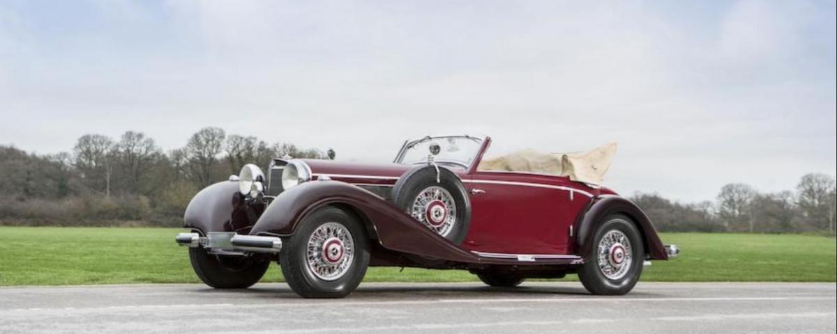 King of Jordan's 1939 Mercedes-Benz sells for $1.7million