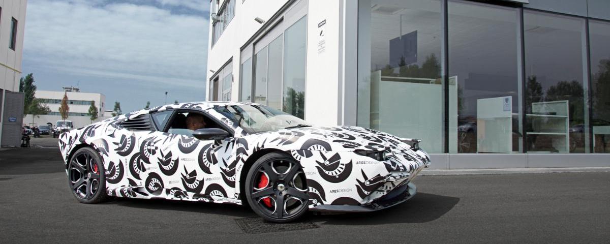 Video: Modern-day De Tomaso Pantera test car revealed