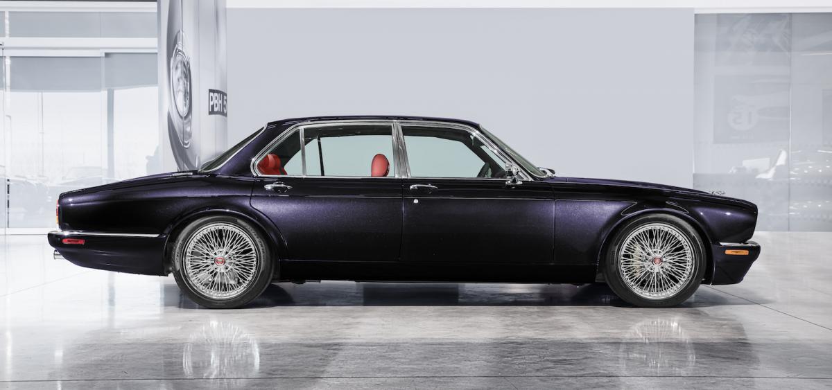 Behold Iron Maiden drummer Nicko McBrain's custom Jaguar XJ!