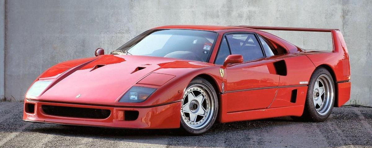 Meet the world's only automatic Ferrari F40