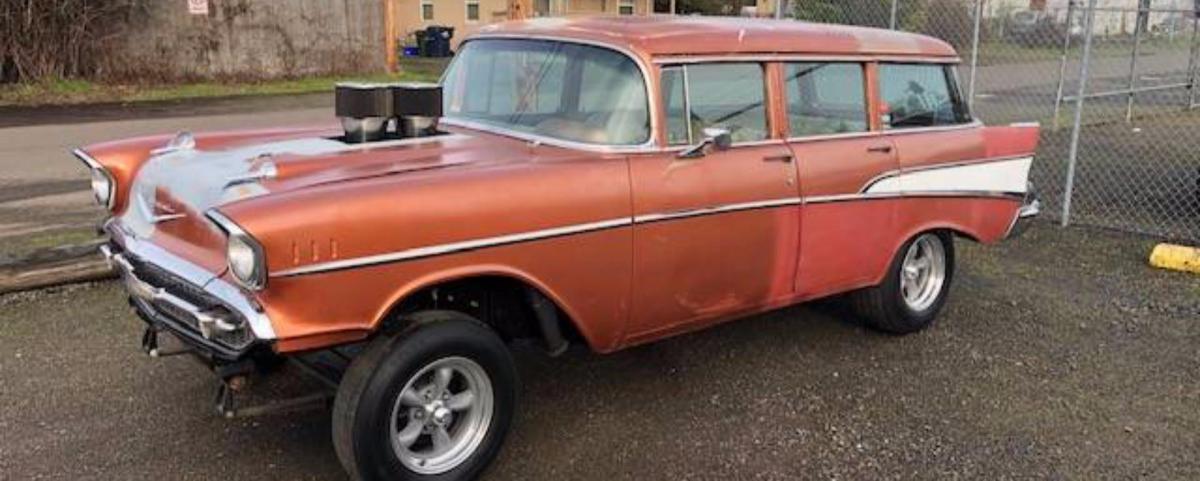 1957 Chevy Wagon: Gasser Edition