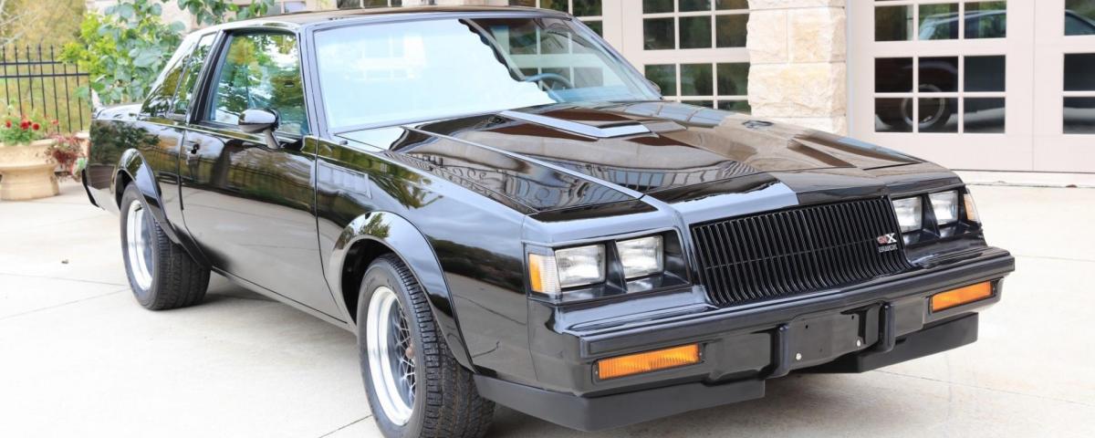 Driven Only Eight Miles, This 1987 Buick GNX Sold For $200K
