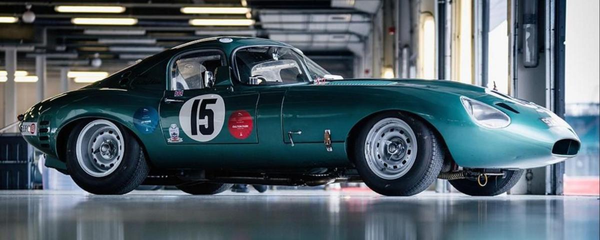 Jaguar E-type Low Drag Coupé replica is good as the real thing