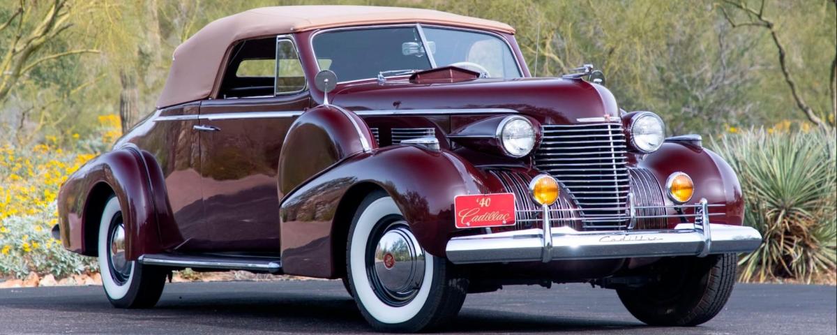 Rare Fleetwood Cadillac Series 75 Convertible off to auction