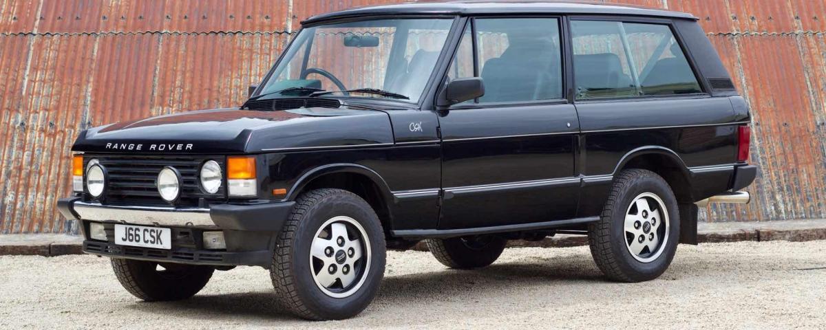 Classics for sale: Is this the most collectible Range Rover ever?