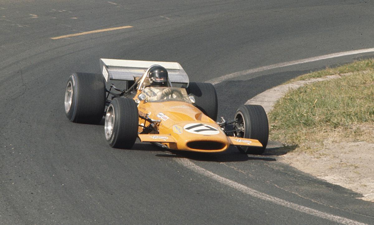 Last F1 car driven by Dan Gurney to be shown at Race Retro