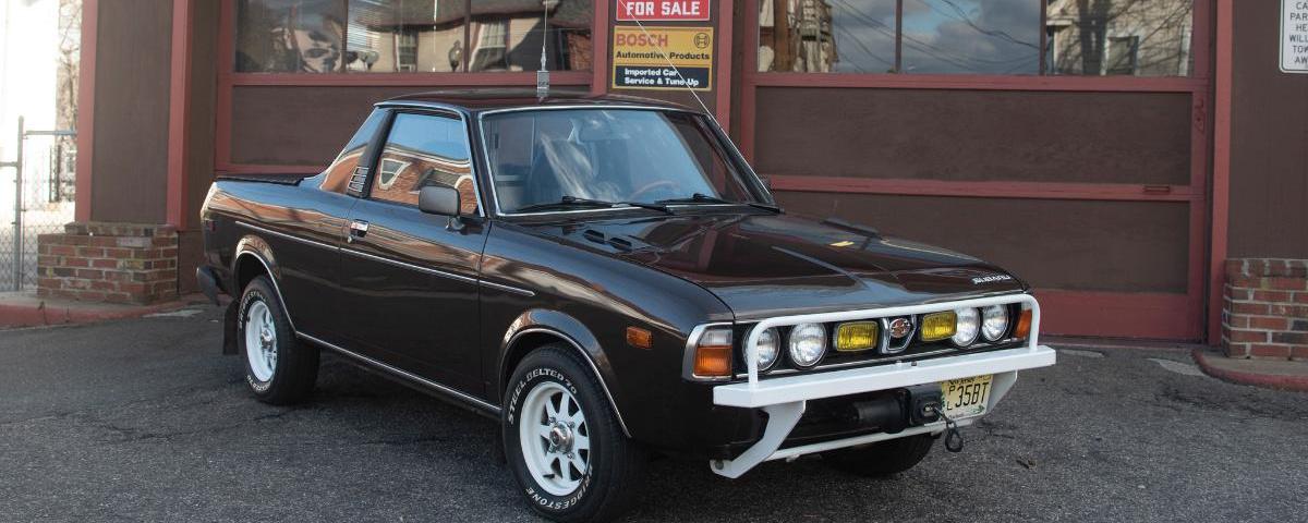 Low mileage 1976 Subaru Brat sells for high dollar price