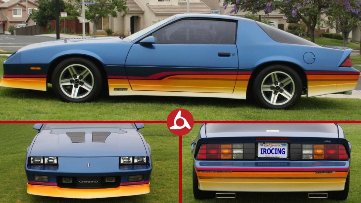 This rad Chevrolet Camaro IROC-Z is so 1980s it hurts