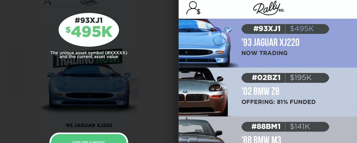 App allows you to partially own a collectible car