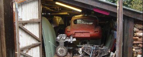 First ever left-hand drive Jaguar E-type 2+2 found in barn