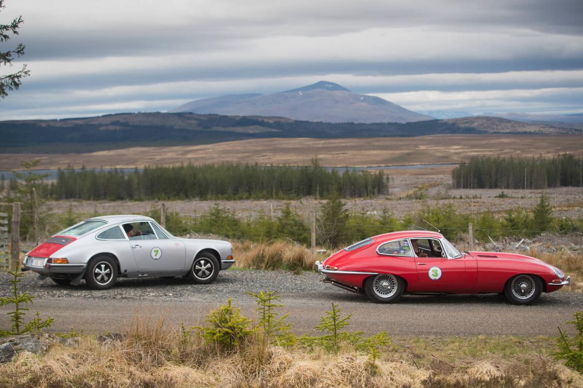 Jaguar pips Porsche in fight for inaugural Highland 1000 victory