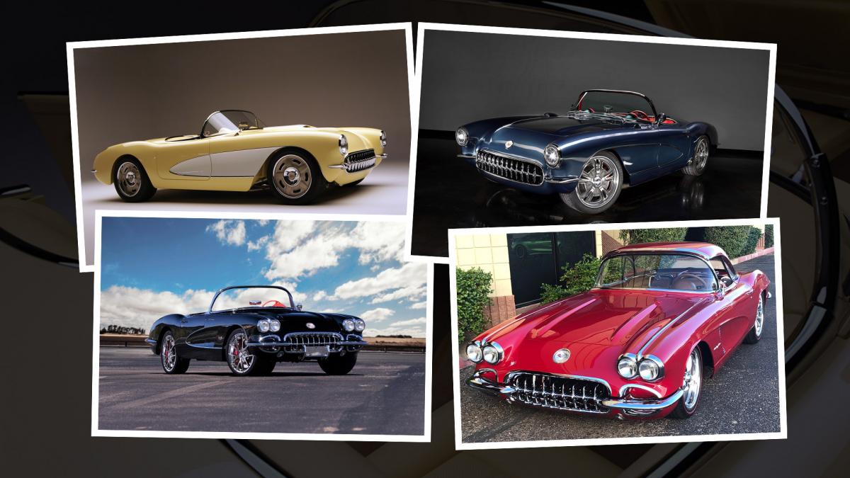 Which of these four custom Chevy Corvette C1s would you buy?