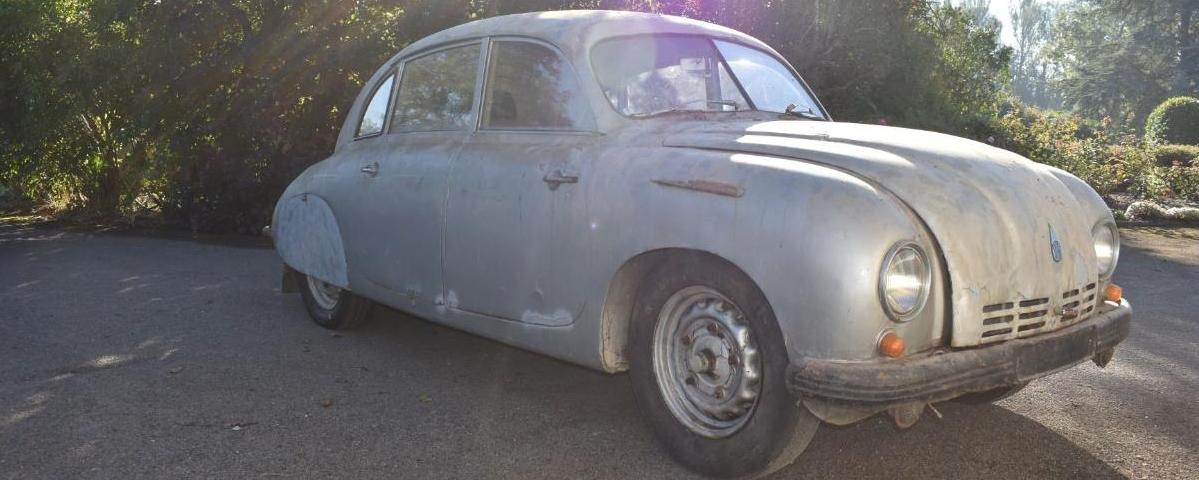 Rare Cold War Tatra T600 goes to auction