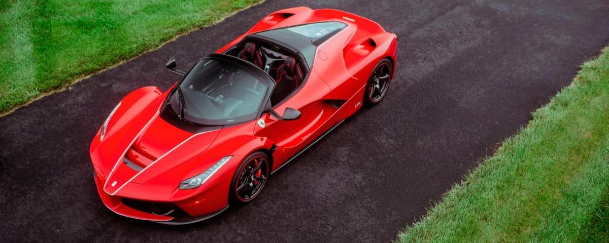 Rare low-mileage LaFerrari Aperta heads to auction