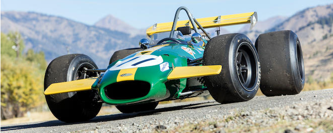 Rindt & Ickx's Brabham F1 car up for sale at Amelia Island